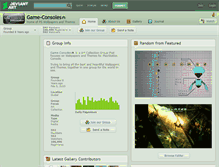 Tablet Screenshot of game-consoles.deviantart.com