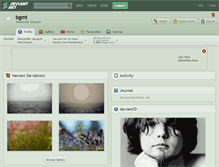 Tablet Screenshot of bgmt.deviantart.com