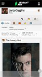 Mobile Screenshot of janjygiggins.deviantart.com