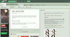 Desktop Screenshot of live-inuyasha-love.deviantart.com