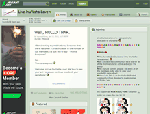 Tablet Screenshot of live-inuyasha-love.deviantart.com