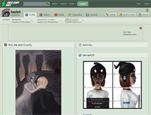 Tablet Screenshot of bastet.deviantart.com