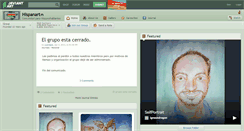 Desktop Screenshot of hispanart.deviantart.com