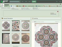 Tablet Screenshot of inimini.deviantart.com