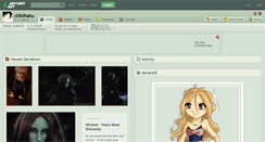 Desktop Screenshot of chibihaku.deviantart.com