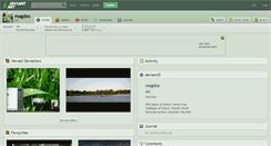Desktop Screenshot of magdos.deviantart.com