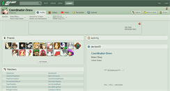 Desktop Screenshot of coordinator-drew.deviantart.com