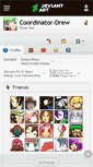 Mobile Screenshot of coordinator-drew.deviantart.com