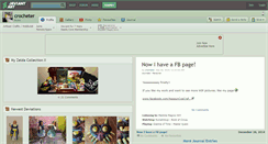 Desktop Screenshot of crocheter.deviantart.com