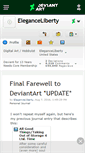 Mobile Screenshot of eleganceliberty.deviantart.com