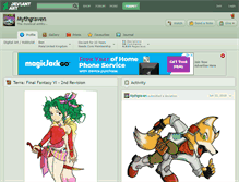 Tablet Screenshot of mythgraven.deviantart.com