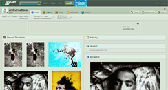 Desktop Screenshot of amincreations.deviantart.com