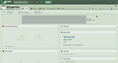 Desktop Screenshot of lightyagamiplz.deviantart.com