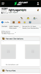 Mobile Screenshot of lightyagamiplz.deviantart.com