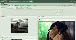 Desktop Screenshot of kelpic.deviantart.com