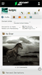 Mobile Screenshot of kelpic.deviantart.com