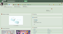 Desktop Screenshot of e-young.deviantart.com