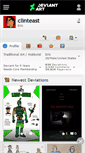 Mobile Screenshot of clinteast.deviantart.com