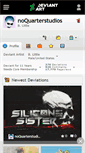 Mobile Screenshot of noquarterstudios.deviantart.com