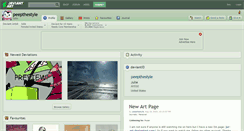 Desktop Screenshot of peepthestyle.deviantart.com