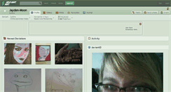 Desktop Screenshot of jayden-moon.deviantart.com