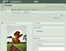 Tablet Screenshot of famdesign.deviantart.com