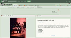 Desktop Screenshot of darkmonkey78.deviantart.com