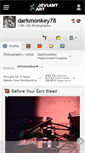 Mobile Screenshot of darkmonkey78.deviantart.com