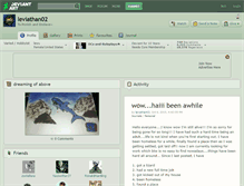 Tablet Screenshot of leviathan02.deviantart.com