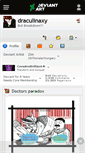Mobile Screenshot of draculinaxy.deviantart.com