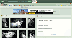 Desktop Screenshot of aenor.deviantart.com