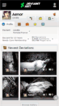 Mobile Screenshot of aenor.deviantart.com