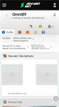 Mobile Screenshot of omni89.deviantart.com