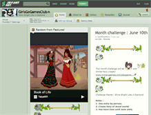 Tablet Screenshot of girlsgogamesclub.deviantart.com