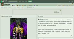 Desktop Screenshot of hatochiisai.deviantart.com