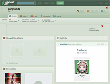 Tablet Screenshot of gangsutida.deviantart.com