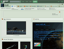 Tablet Screenshot of krodil.deviantart.com