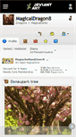 Mobile Screenshot of magicaldragon8.deviantart.com