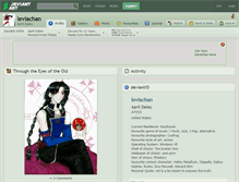 Tablet Screenshot of leviachan.deviantart.com