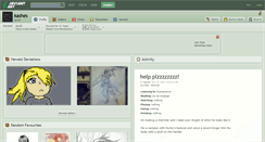 Desktop Screenshot of kashes.deviantart.com