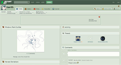 Desktop Screenshot of haerith.deviantart.com