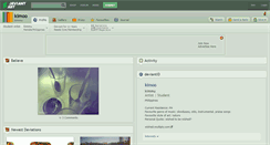 Desktop Screenshot of kimoo.deviantart.com