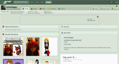 Desktop Screenshot of emochappy.deviantart.com