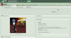 Desktop Screenshot of kanjii.deviantart.com