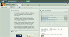 Desktop Screenshot of dark-fairy-tales.deviantart.com