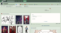 Desktop Screenshot of metope87.deviantart.com