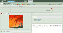 Desktop Screenshot of dothack-fanclub.deviantart.com