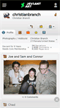 Mobile Screenshot of christianbranch.deviantart.com