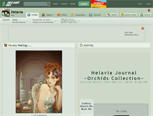 Tablet Screenshot of helavia.deviantart.com