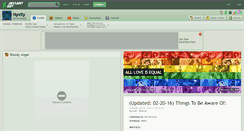 Desktop Screenshot of nyxity.deviantart.com
